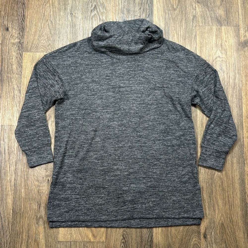 Grey Turtleneck Sweater Super Soft